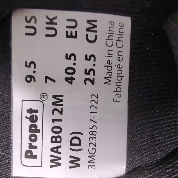 Propet  DuroCloud B10 Usher Black W (D) Womens US 9.5 Sneaker Shoe - Picture 16 of 16